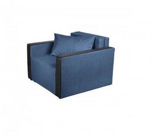 Кресло-кровать Милена с подлокотниками Синий в Пуровске - purovsk.ok-mebel.com | фото 1