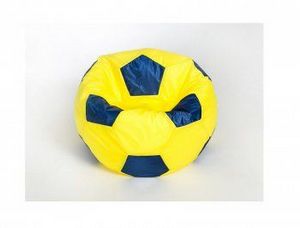 Кресло-мешок Мяч малый желто-синее в Пуровске - purovsk.ok-mebel.com | фото 1