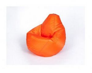 Кресло-мешок Груша малое оранжевое в Пуровске - purovsk.ok-mebel.com | фото 1
