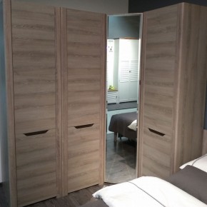 АФИНА А15 Шкаф для одежды Ясень Таормина в Пуровске - purovsk.ok-mebel.com | фото 3