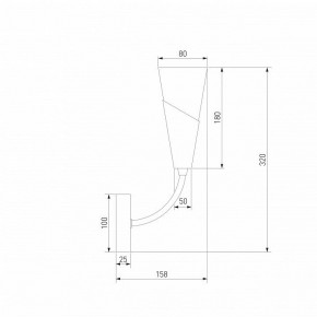 Бра Eurosvet Rhyton 60167/1 никель в Пуровске - purovsk.ok-mebel.com | фото 6