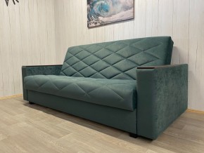 Диван Престиж-15 (НПБ+МДФ) велюр Sensey bottle green в Пуровске - purovsk.ok-mebel.com | фото 3