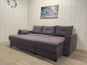 Диван угловой Комфорт-3 (НПБ+МДФ) велюр Monaco 8 в Пуровске - purovsk.ok-mebel.com | фото 2