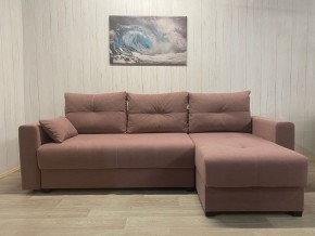 Диван угловой Комфорт-3 (НПБ) велюр Luma 16 в Пуровске - purovsk.ok-mebel.com | фото