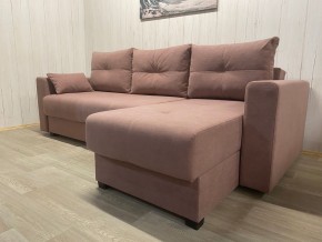 Диван угловой Комфорт-3 (НПБ) велюр Luma 16 в Пуровске - purovsk.ok-mebel.com | фото 2