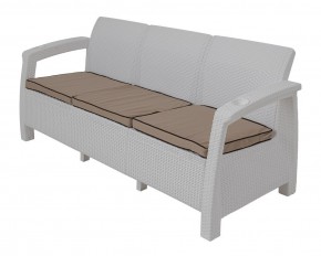 Диван Yalta Premium Sofa 3 Set (Ялта) белый (+подушки под спину) в Пуровске - purovsk.ok-mebel.com | фото 1