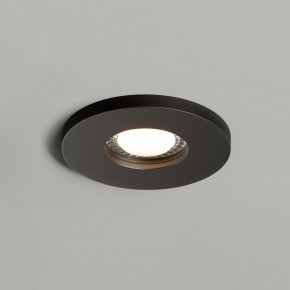 DK2036-BK Встраиваемый светильник влагозащ., IP 44, до 15 Вт, GU10, LED, черный, алюминий в Пуровске - purovsk.ok-mebel.com | фото
