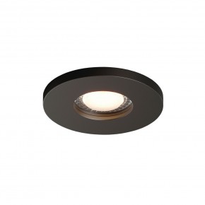 DK2036-BK Встраиваемый светильник влагозащ., IP 44, до 15 Вт, GU10, LED, черный, алюминий в Пуровске - purovsk.ok-mebel.com | фото 3