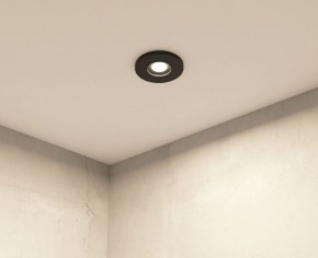 DK2036-BK Встраиваемый светильник влагозащ., IP 44, до 15 Вт, GU10, LED, черный, алюминий в Пуровске - purovsk.ok-mebel.com | фото 7