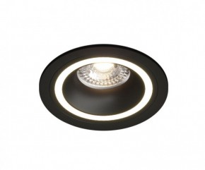 DK2060-BK Встраиваемый светильник IP 20, до 15 Вт, GU10, LED, черный, алюминий в Пуровске - purovsk.ok-mebel.com | фото