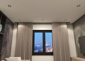 DK2061-BK Встраиваемый светильник IP 20, до 15 Вт, GU10, LED, черный, алюминий в Пуровске - purovsk.ok-mebel.com | фото 3