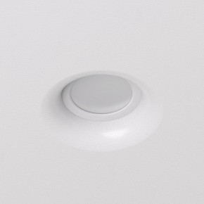 DK2080-WH Встраиваемый точечный светильник для натяжных ПВХ потолков INVIZ, IP 20, до 9 Вт, GU10, LED, белый, ABS-пластик в Пуровске - purovsk.ok-mebel.com | фото 2