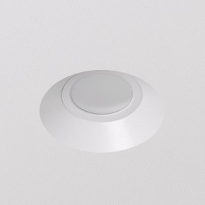 DK2081-WH Встраиваемый точечный светильник для натяжных ПВХ потолков INVIZ, IP 20, до 9 Вт, GU10, LED, белый, ABS-пластик в Пуровске - purovsk.ok-mebel.com | фото 2