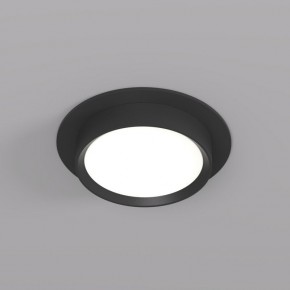 DK2090-BK Встраиваемый светильник FLAT, IP 20, до 15 Вт, GX53, LED, черный, алюминий в Пуровске - purovsk.ok-mebel.com | фото