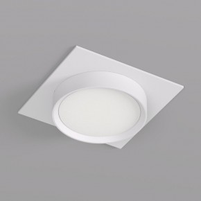 DK2091-WH Встраиваемый светильник FLAT, IP 20, до 15 Вт, GX53, LED, белый, алюминий в Пуровске - purovsk.ok-mebel.com | фото 4