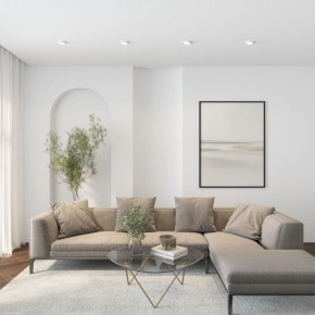 DK2091-WH Встраиваемый светильник FLAT, IP 20, до 15 Вт, GX53, LED, белый, алюминий в Пуровске - purovsk.ok-mebel.com | фото 5