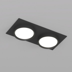 DK2092-BK Встраиваемый светильник FLAT, IP 20, до 15 Вт, GX53, LED, черный, алюминий в Пуровске - purovsk.ok-mebel.com | фото 4