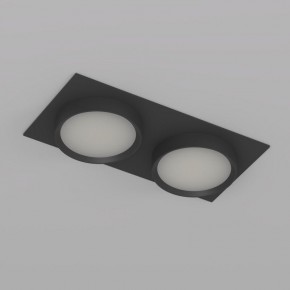 DK2092-BK Встраиваемый светильник FLAT, IP 20, до 15 Вт, GX53, LED, черный, алюминий в Пуровске - purovsk.ok-mebel.com | фото 5
