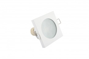 DK3014-WH Встраиваемый светильник влагозащ., IP 44, 50 Вт, GU10, белый, алюминий в Пуровске - purovsk.ok-mebel.com | фото 4
