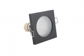 DK3015-BK Встраиваемый светильник влагозащ., IP 44, 50 Вт, GU10, черный, алюминий в Пуровске - purovsk.ok-mebel.com | фото 4