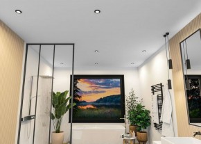 DK3016-BK Встраиваемый светильник влагозащ., IP 65, 50 Вт, GU10, черный, алюминий в Пуровске - purovsk.ok-mebel.com | фото 6