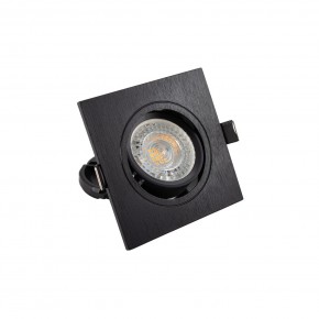 DK3021-BK Встраиваемый светильник, IP 20, 10 Вт, GU5.3, LED, черный, пластик в Пуровске - purovsk.ok-mebel.com | фото 2