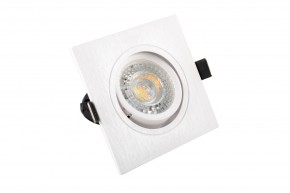 DK3021-WH Встраиваемый светильник, IP 20, 10 Вт, GU5.3, LED, белый, пластик в Пуровске - purovsk.ok-mebel.com | фото