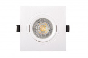 DK3021-WH Встраиваемый светильник, IP 20, 10 Вт, GU5.3, LED, белый, пластик в Пуровске - purovsk.ok-mebel.com | фото 2