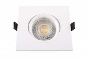 DK3021-WH Встраиваемый светильник, IP 20, 10 Вт, GU5.3, LED, белый, пластик в Пуровске - purovsk.ok-mebel.com | фото 3