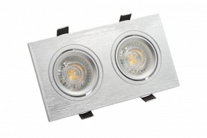 DK3022-CM Встраиваемый светильник, IP 20, 10 Вт, GU5.3, LED, серый, пластик в Пуровске - purovsk.ok-mebel.com | фото 3