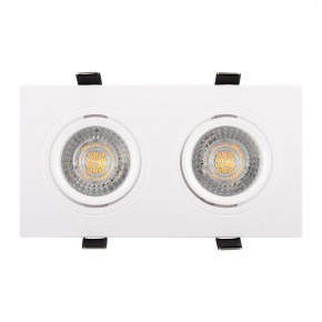 DK3022-WH Встраиваемый светильник, IP 20, 10 Вт, GU5.3, LED, белый, пластик в Пуровске - purovsk.ok-mebel.com | фото 2