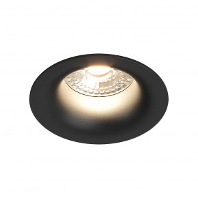 DK3024-BK Встраиваемый светильник, IP 20, 10 Вт, GU5.3, LED, черный, пластик в Пуровске - purovsk.ok-mebel.com | фото
