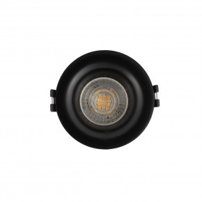 DK3024-BK Встраиваемый светильник, IP 20, 10 Вт, GU5.3, LED, черный, пластик в Пуровске - purovsk.ok-mebel.com | фото 2