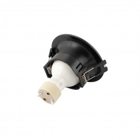 DK3024-BK Встраиваемый светильник, IP 20, 10 Вт, GU5.3, LED, черный, пластик в Пуровске - purovsk.ok-mebel.com | фото 3