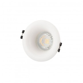 DK3024-WH Встраиваемый светильник, IP 20, 10 Вт, GU5.3, LED, белый, пластик в Пуровске - purovsk.ok-mebel.com | фото