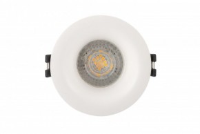DK3024-WH Встраиваемый светильник, IP 20, 10 Вт, GU5.3, LED, белый, пластик в Пуровске - purovsk.ok-mebel.com | фото 2
