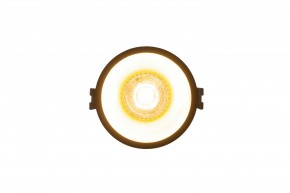DK3026-BG Встраиваемый светильник, IP 20, 10 Вт, GU5.3, LED, черный/золотой, пластик в Пуровске - purovsk.ok-mebel.com | фото 2