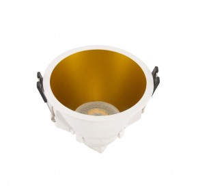 DK3026-WG Встраиваемый светильник, IP 20, 10 Вт, GU5.3, LED, белый/золотой, пластик в Пуровске - purovsk.ok-mebel.com | фото 2