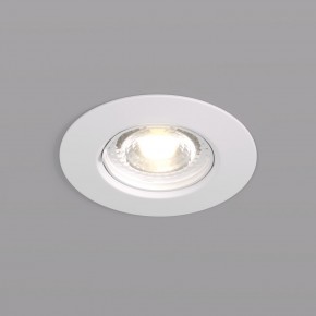 DK3028-WH Встраиваемый светильник, IP 20, 10 Вт, GU5.3, LED, белый, пластик в Пуровске - purovsk.ok-mebel.com | фото