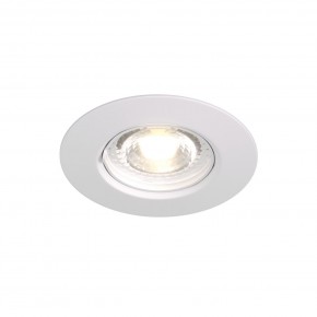 DK3028-WH Встраиваемый светильник, IP 20, 10 Вт, GU5.3, LED, белый, пластик в Пуровске - purovsk.ok-mebel.com | фото 5
