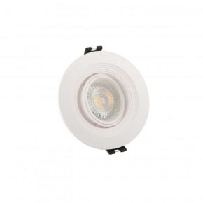 DK3029-WH Встраиваемый светильник, IP 20, 10 Вт, GU5.3, LED, белый, пластик в Пуровске - purovsk.ok-mebel.com | фото 4