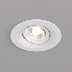 DK3029-WH Встраиваемый светильник, IP 20, 10 Вт, GU5.3, LED, белый, пластик в Пуровске - purovsk.ok-mebel.com | фото