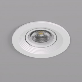 DK3029-WH Встраиваемый светильник, IP 20, 10 Вт, GU5.3, LED, белый, пластик в Пуровске - purovsk.ok-mebel.com | фото 4