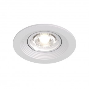 DK3029-WH Встраиваемый светильник, IP 20, 10 Вт, GU5.3, LED, белый, пластик в Пуровске - purovsk.ok-mebel.com | фото 7