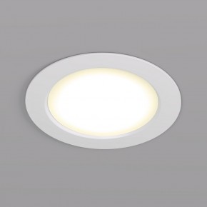 DK3048-WH Встраиваемый светильник, IP 20, 7Вт, LED, белый, пластик в Пуровске - purovsk.ok-mebel.com | фото