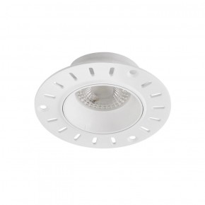 DK3055-WH Встраиваемый светильник, IP 20, 10 Вт, GU5.3, LED, белый, пластик в Пуровске - purovsk.ok-mebel.com | фото