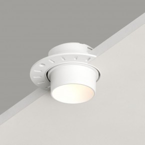 DK3056-WH Встраиваемый светильник под шпатлевку, IP20, до 15 Вт, LED, GU5,3, белый, пластик в Пуровске - purovsk.ok-mebel.com | фото 2