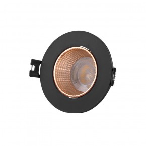 DK3061-BBR Встраиваемый светильник, IP 20, 10 Вт, GU5.3, LED, черный/бронзовый, пластик в Пуровске - purovsk.ok-mebel.com | фото