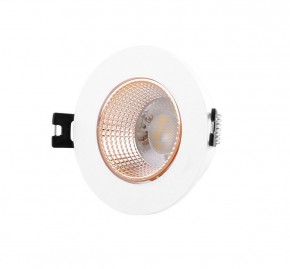 DK3061-WBR Встраиваемый светильник, IP 20, 10 Вт, GU5.3, LED, белый/бронзовый, пластик в Пуровске - purovsk.ok-mebel.com | фото