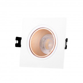 DK3071-WBR Встраиваемый светильник, IP 20, 10 Вт, GU5.3, LED, белый/бронзовый, пластик в Пуровске - purovsk.ok-mebel.com | фото